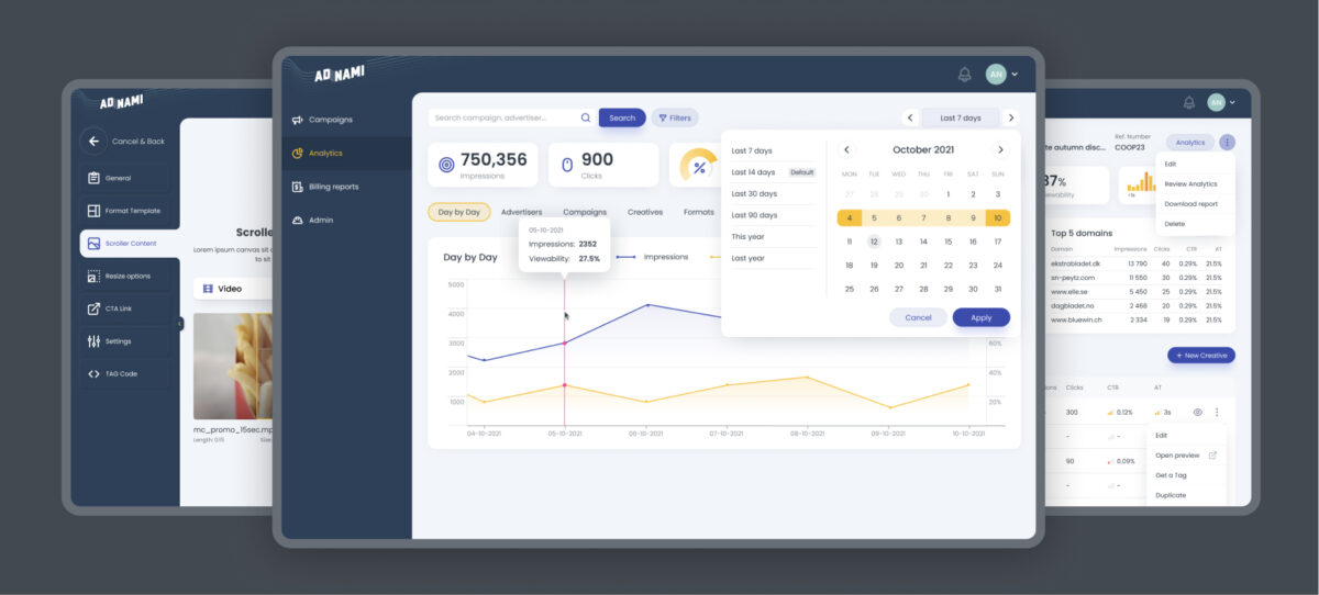 Adnami – Campaigns management platform